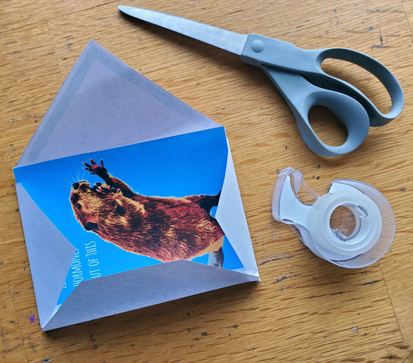 Digital Download Printable Notecards - BIG MOOD
