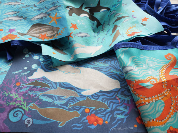 Alaska Ocean Garden Flags