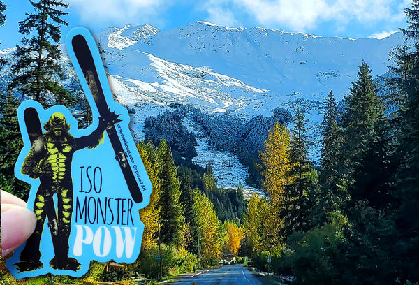 ISO Monster POW Sticker