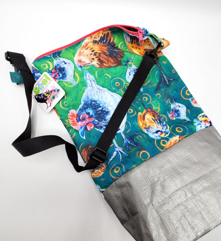 Cross Body Barrel Chicken Bag