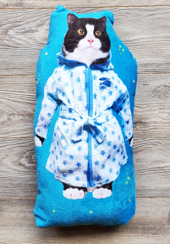 Cat Nap Peepers Plushie Pillow - SAMPLE SALE
