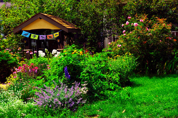 Raven Garden Flags