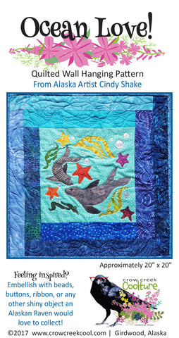 Quilted Wall Hanging Pattern - Ocean Love!