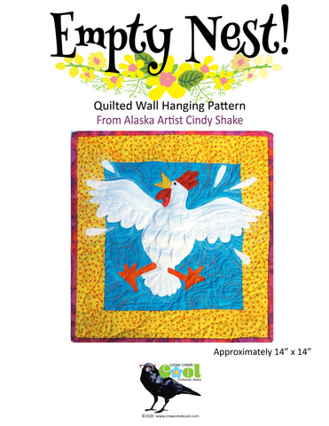 Empty Nest - Digital Download Quilted Wall Hanging Pattern