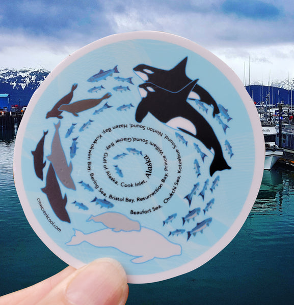 Arctic Oceans Marine Life Sticker